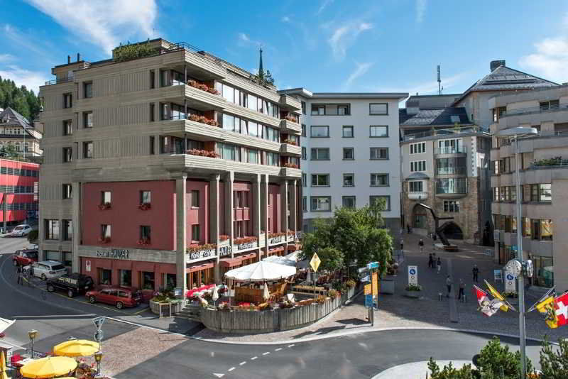Hauser Hotel Sankt Moritz Eksteriør bilde
